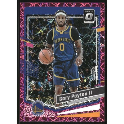 2023-24 Donruss Optic Pink Velocity #80 Gary Payton II