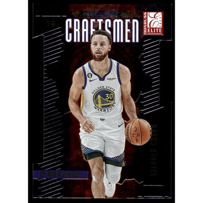 2023-24 Elite Craftsmen Orange Die Cut #2 Stephen Curry