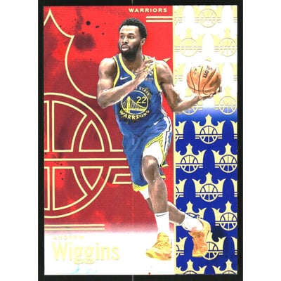 2024-25 Court Kings Red and Blue #63 Andrew Wiggins