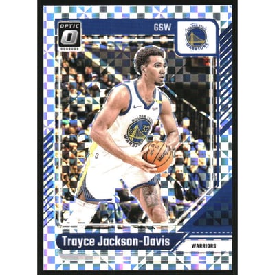 2024-25 Donruss Optic Checkerboard #210 Trayce Jackson-Davis
