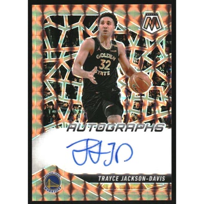 2024-25 Panini Mosaic Autographs Mosaic Bronze #31 Trayce Jackson-Davis