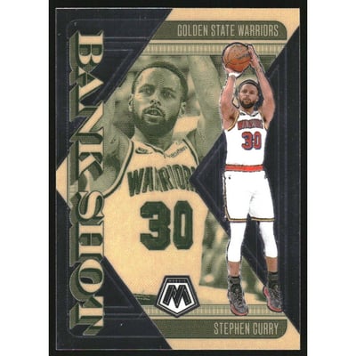 2024-25 Panini Mosaic Bank Shot #19 Stephen Curry