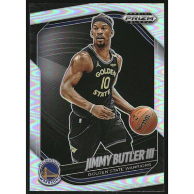 2024-25 Panini Prizm Black Prizms Silver #29 Jimmy Butler III
