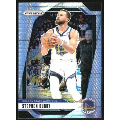 2024-25 Panini Prizm Prizms Hyper #134 Stephen Curry