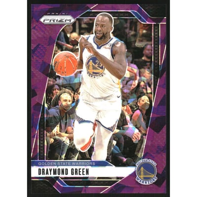 2024-25 Panini Prizm Prizms Purple Ice #131 Draymond Green