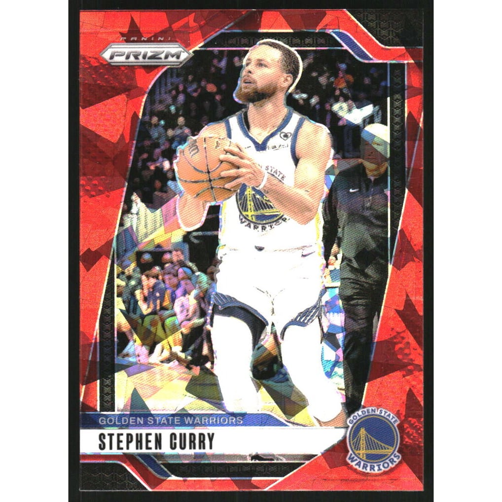 2024-25 Panini Prizm Prizms Red Ice #134 Stephen Curry