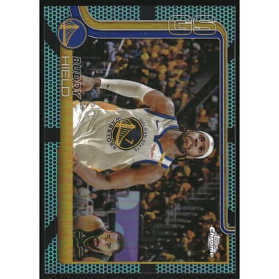 2025-26 Topps Chrome Aqua Basketball Refractors #215 Buddy Hield