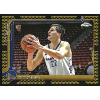 2025-26 Topps Chrome Gold Basketball Refractors #298 Alex Toohey