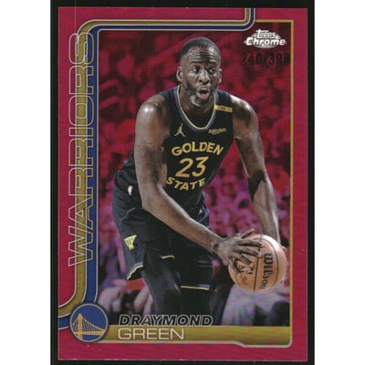 2025-26 Topps Chrome Magenta Refractors #234 Draymond Green