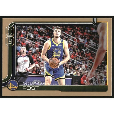 2025-26 Topps Gold #139 Quinten Post