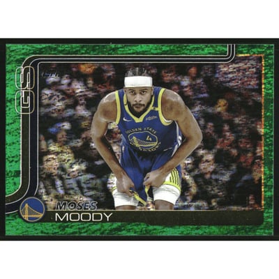 2025-26 Topps Green Holo Foil #140 Moses Moody