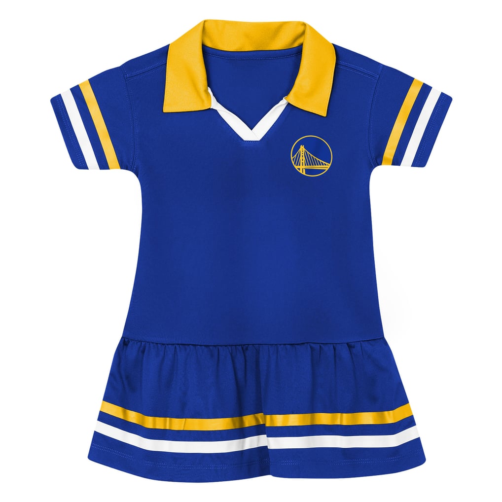 Girls Outerstuff Royal Golden State Warriors Star Player Fashion Dress Size: 2T