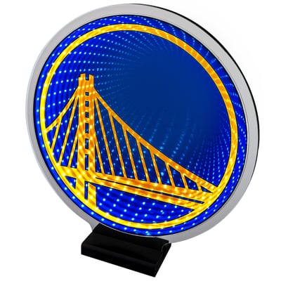 Golden State Warriors LED Infinity Logo Light