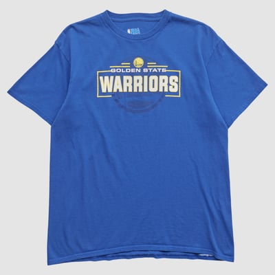 Golden State Warriors NBA 2010s T-shirt - Blue - L by Fanatics Real Vintage