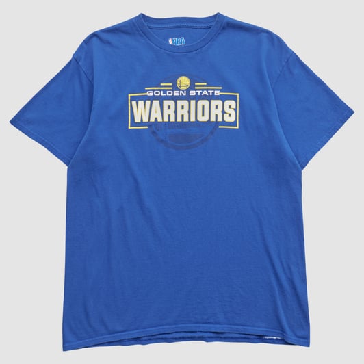 Golden State Warriors NBA 2010s T-shirt - Blue - L by Fanatics Real Vintage