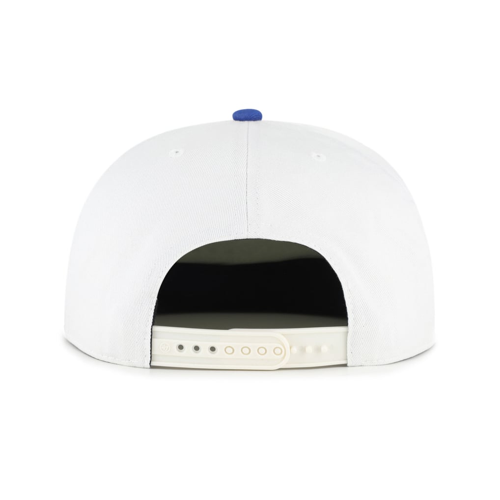 Golden State Warriors '47 Script Stack Captain Snapback Hat - Cream