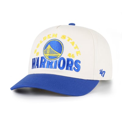 Golden State Warriors '47 Arcitext Hitch Adjustable Hat - Natural