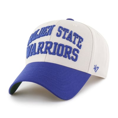 Golden State Warriors '47 Broke Line Loop MVP Adjustable Hat - Natural