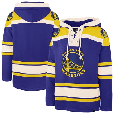 Golden State Warriors '47 Superior Lacer Hoodie - Royal