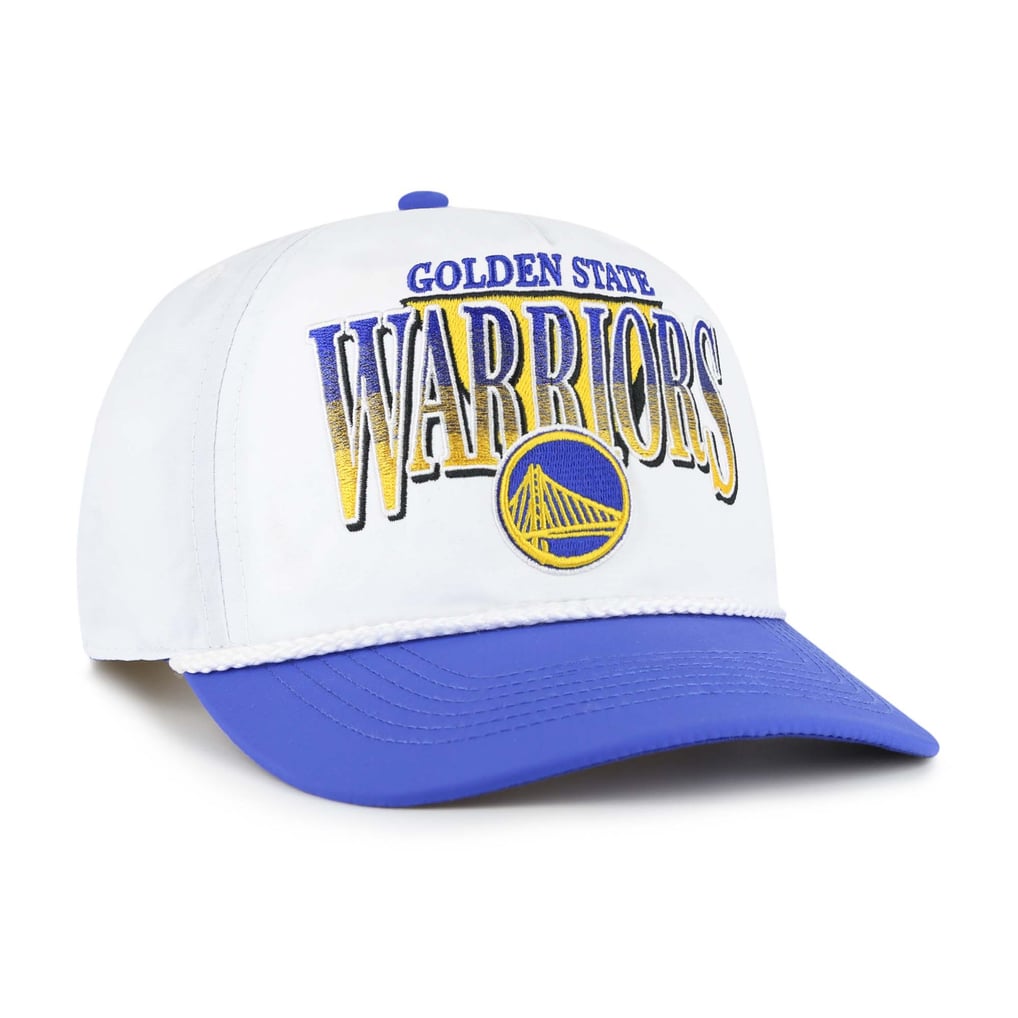 Golden State Warriors '47 Tribute Two-Tone Hitch Adjustable Hat - White/Royal