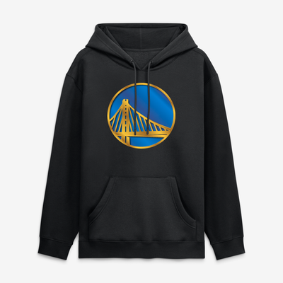 Golden State Warriors  Metallic Mascot Hoodie - Black