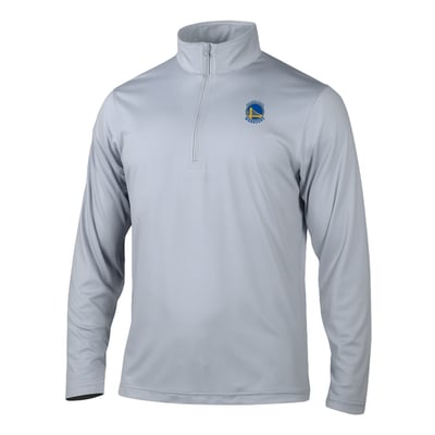 Golden State Warriors Columbia Fairway Break Quarter-Zip Pullover - Gray