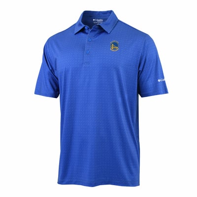 Golden State Warriors Columbia Pacer Polo - Royal