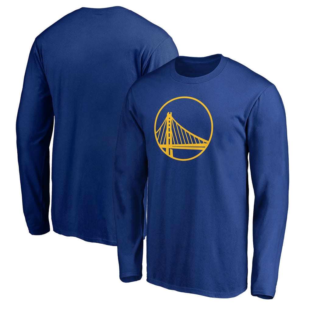 Golden State Warriors Fanatics Team Primary Logo Long Sleeve T-Shirt - Royal