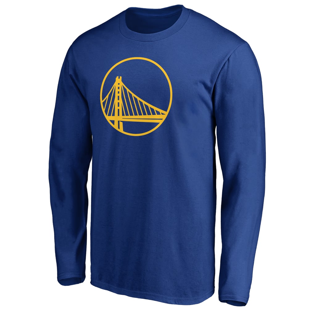 Golden State Warriors Fanatics Team Primary Logo Long Sleeve T-Shirt - Royal