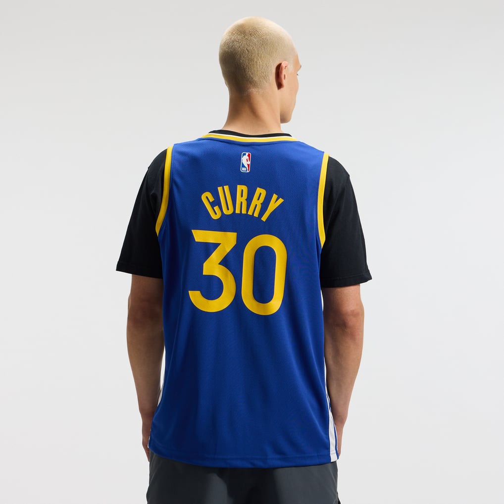 Men's Fanatics Stephen Curry Royal Golden State Warriors Fast Break Replica Jersey