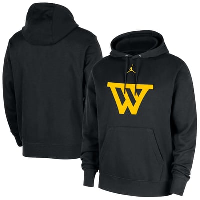  Golden State Warriors Jordan Brand Statement Edition Club Fleece Hoodie - Black