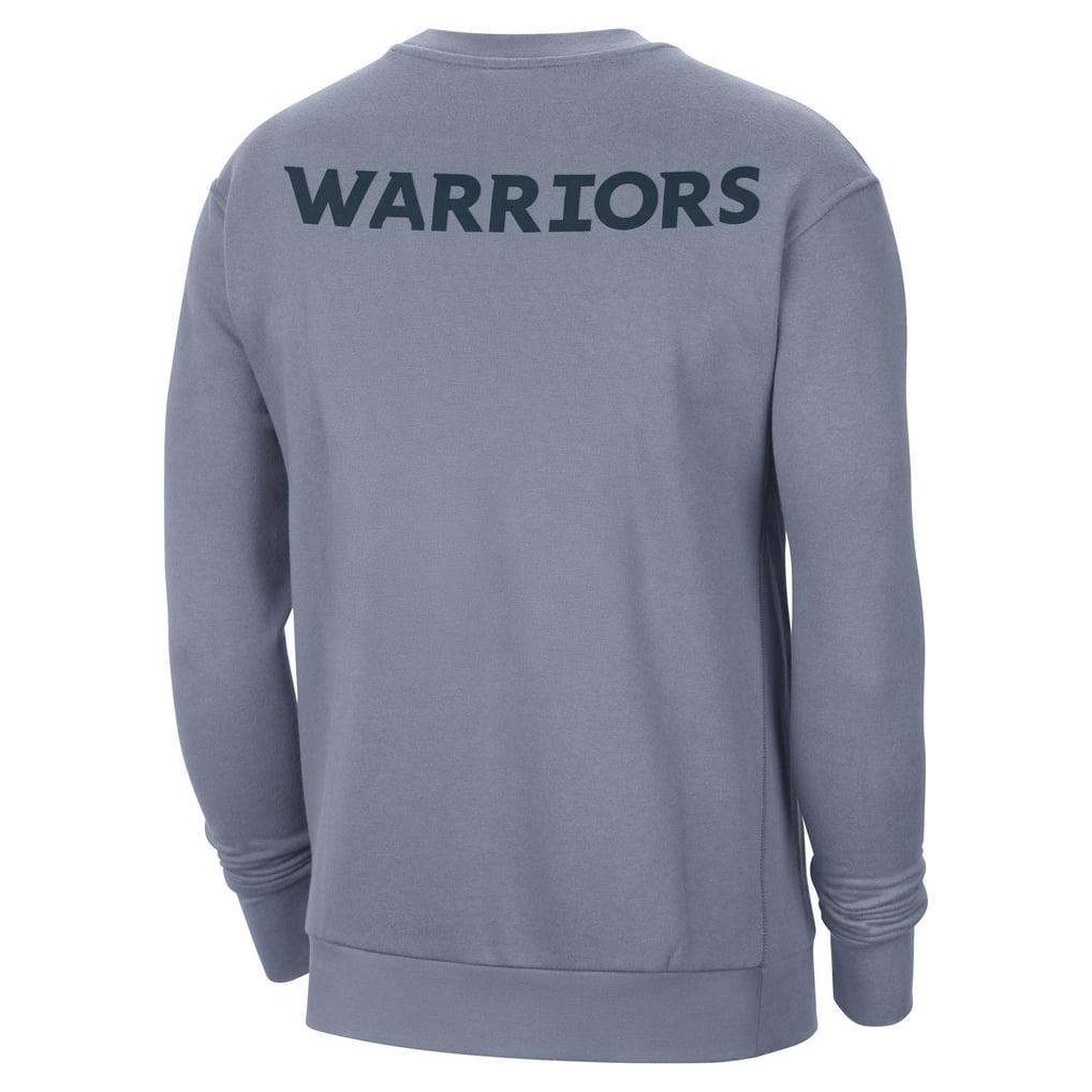 Golden State Warriors Jordan Brand Courtside Statement Edition Heavyweight Pullover Sweatshirt - Blue