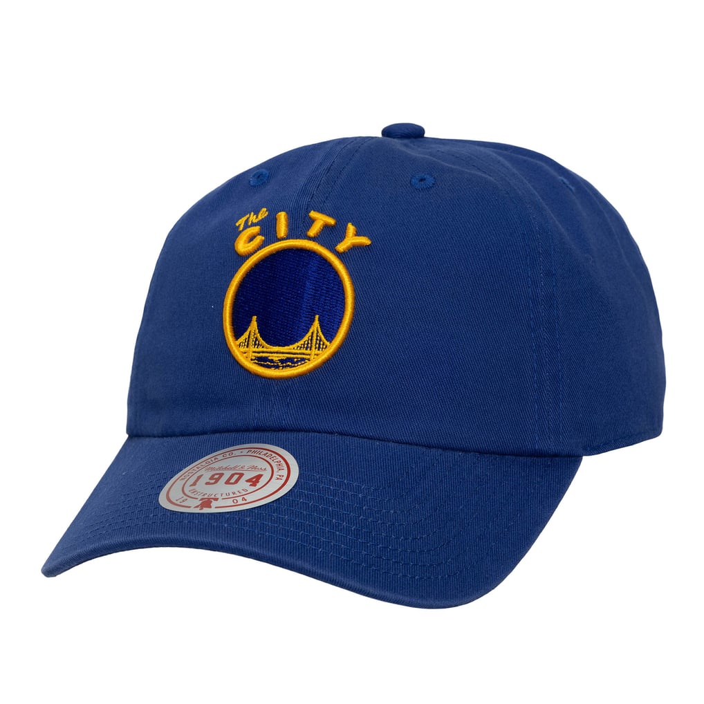  Golden State Warriors Mitchell & Ness Hardwood Classics 1904 Adjustable Hat - Navy