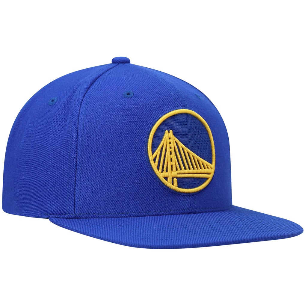 Golden State Warriors Mitchell & Ness Ground 2.0 Snapback Hat - Royal