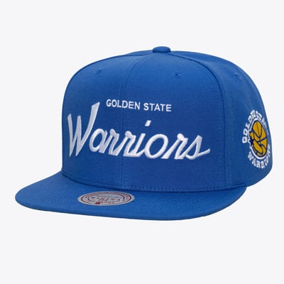 Golden State Warriors Mitchell & Ness Head Coach Snapback Hat - Royal