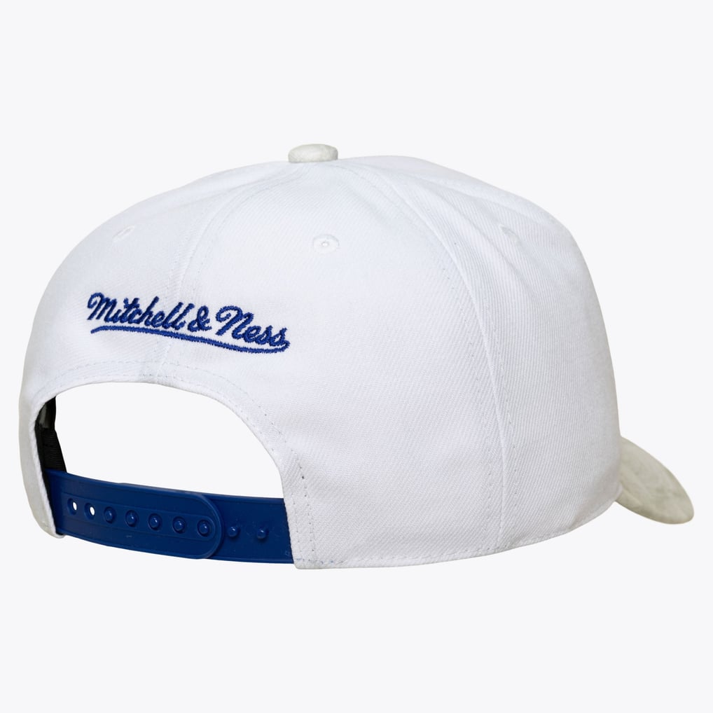 Golden State Warriors Mitchell & Ness Ghosted Pro Adjustable Hat - White
