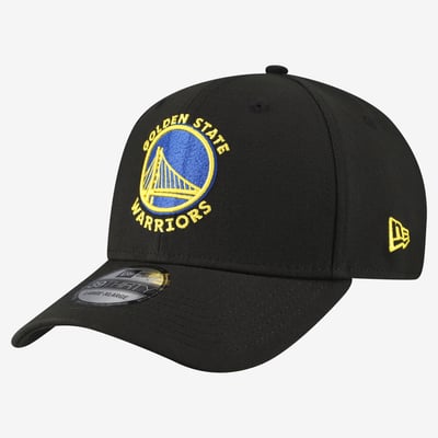 Golden State Warriors New Era 39THIRTY Flex Hat - Black