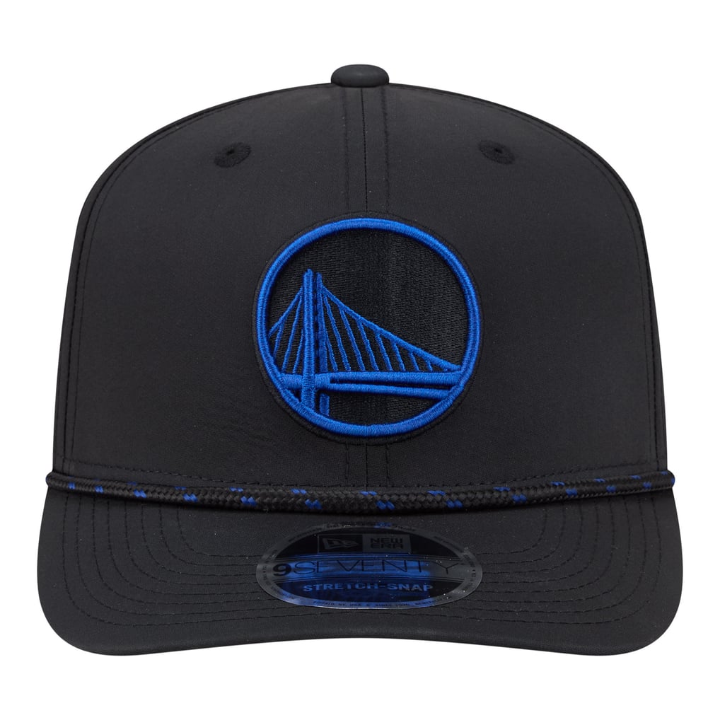 Men's Golden State Warriors New Era Black Sport Rope Vented Stretch ...