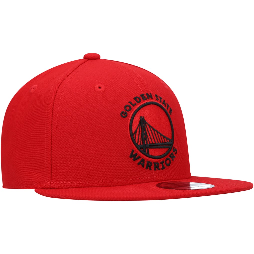 Men's Golden State Warriors New Era Red Logo 9FIFTY Snapback Hat