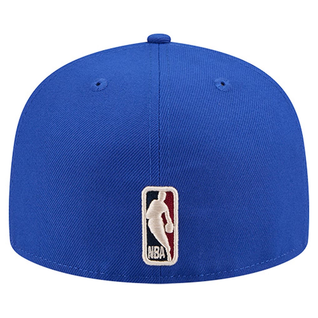  Golden State Warriors New Era Core Logo 59FIFTY Fitted Hat - Royal