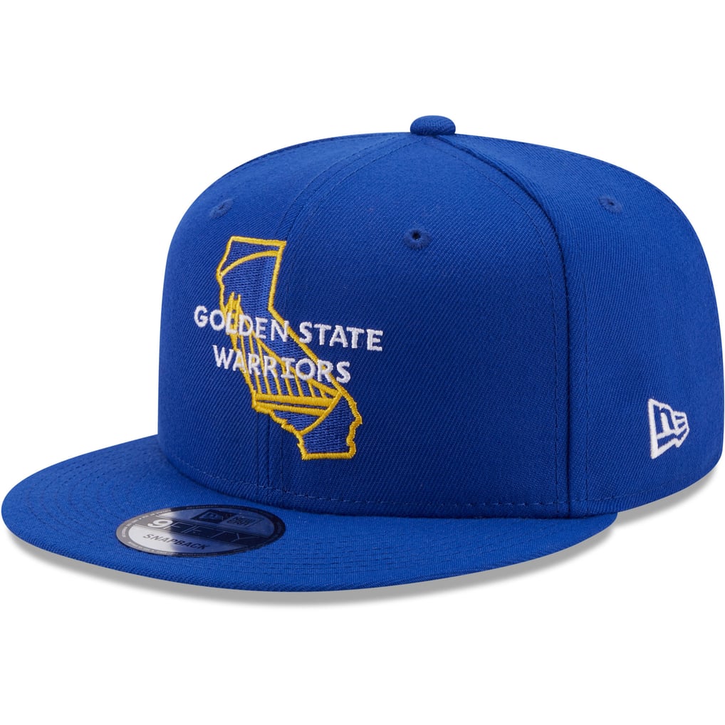 Golden State Warriors New Era Local 9FIFTY Snapback Hat - Royal