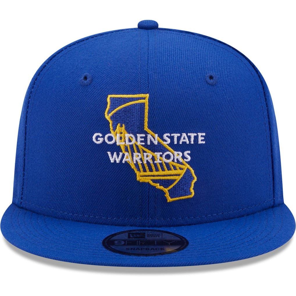 Golden State Warriors New Era Local 9FIFTY Snapback Hat - Royal