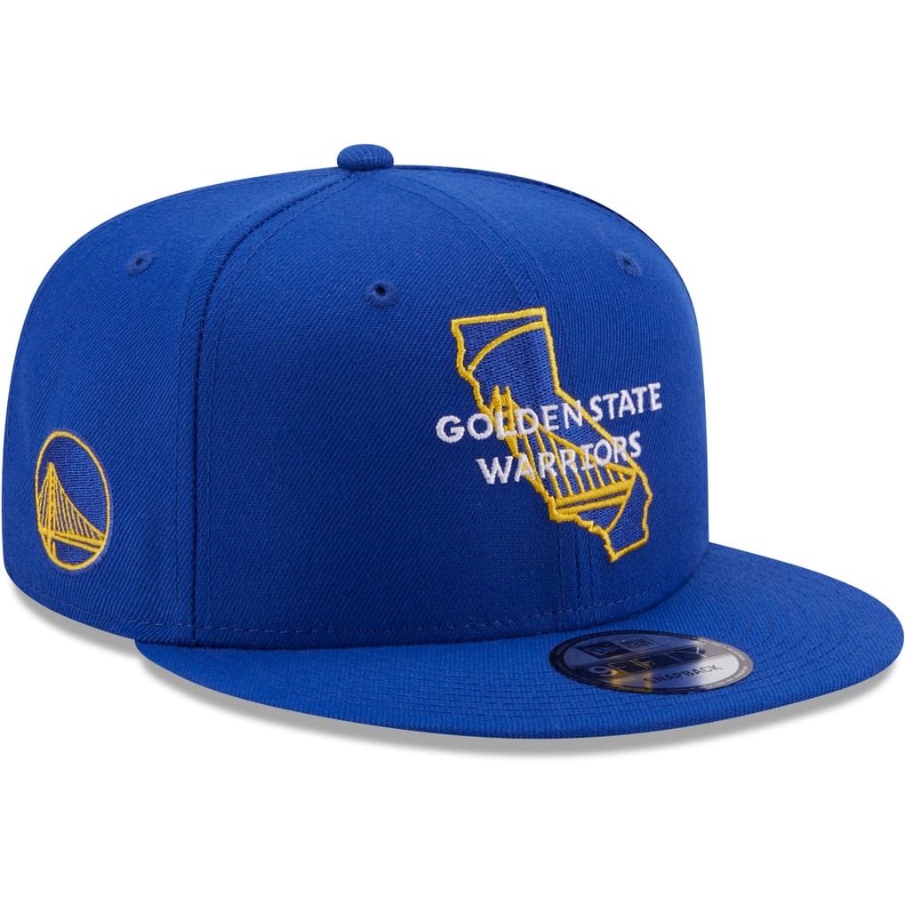 Golden State Warriors New Era Local 9FIFTY Snapback Hat - Royal
