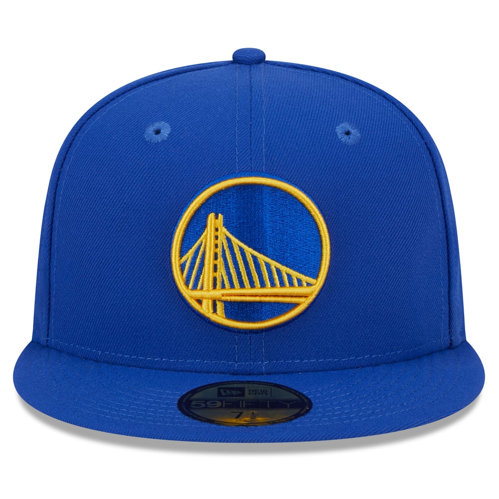 Golden State Warriors New Era  Rally Drive Side Patch 59FIFTY Fitted Hat - Royal