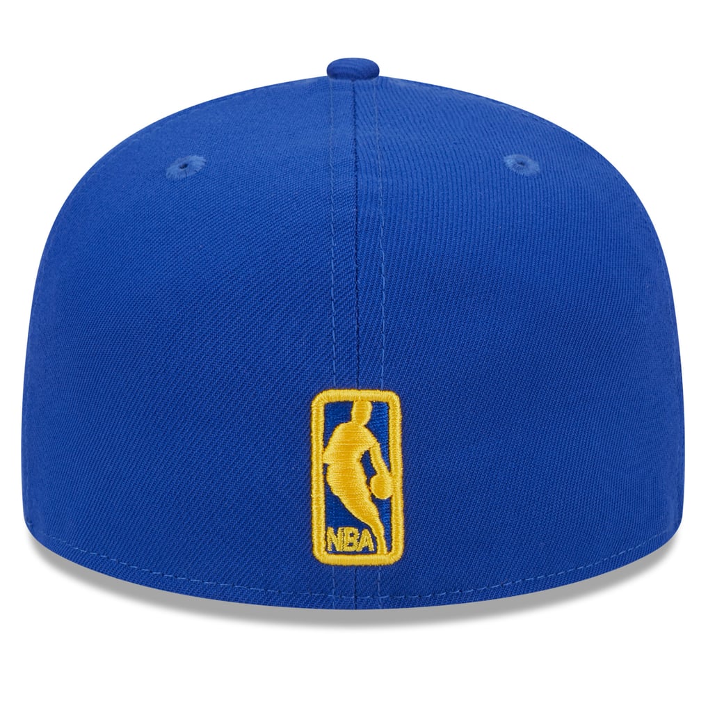 Golden State Warriors New Era  Rally Drive Side Patch 59FIFTY Fitted Hat - Royal