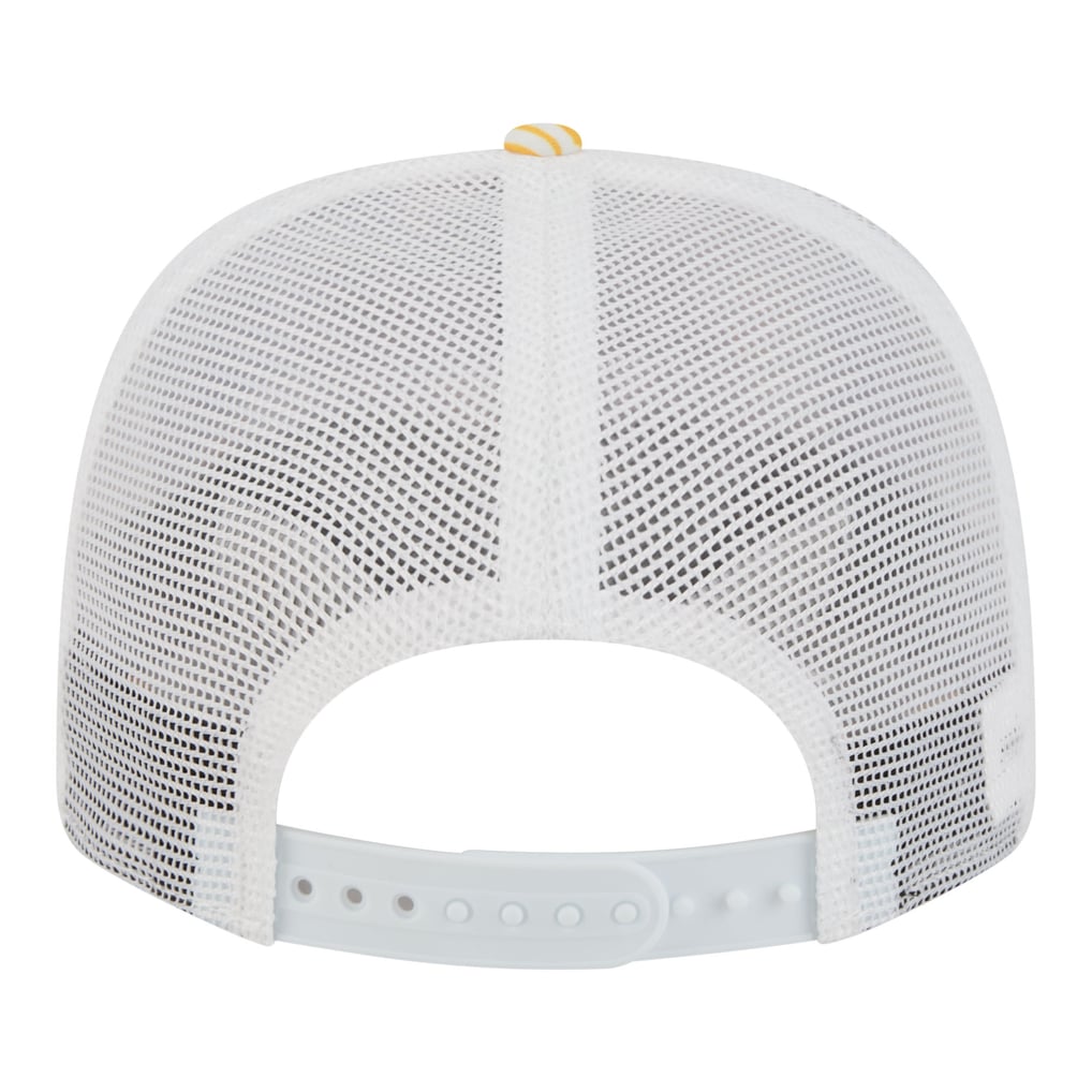 Golden State Warriors New Era Fan Pack Tropical Pattern 9SEVENTY Adjustable Hat - White