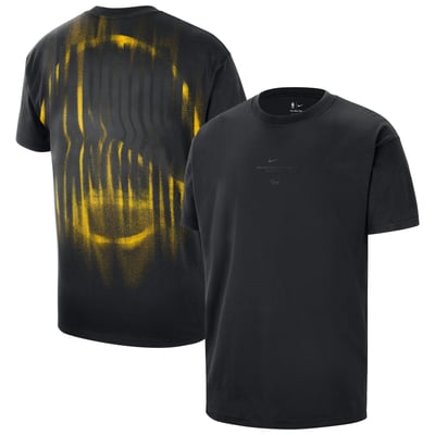 Golden State Warriors Nike 2026 Standard Issue Pre-Game Max 90 T-Shirt - Black