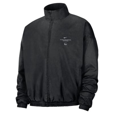 Golden State Warriors Nike 2026/27 Standard Issue On-Court Game Theater Calm Full-Zip Jacket - Black