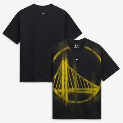 Golden State Warriors Nike 2026/27 Standard Issue Practice Icon T-Shirt - Black