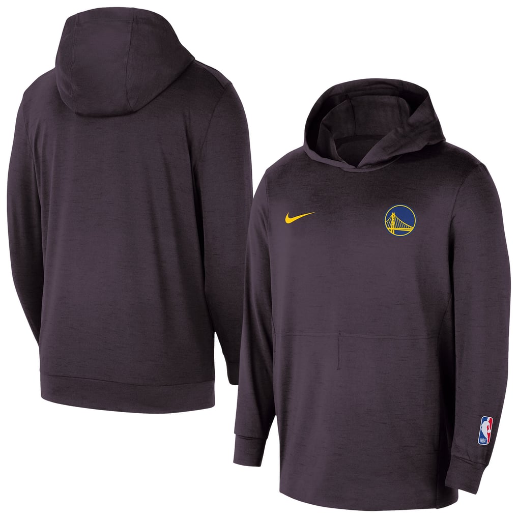  Golden State Warriors Nike Authentic Practice Yoga Restore Dri-Fit Pullover Hoodie - Black